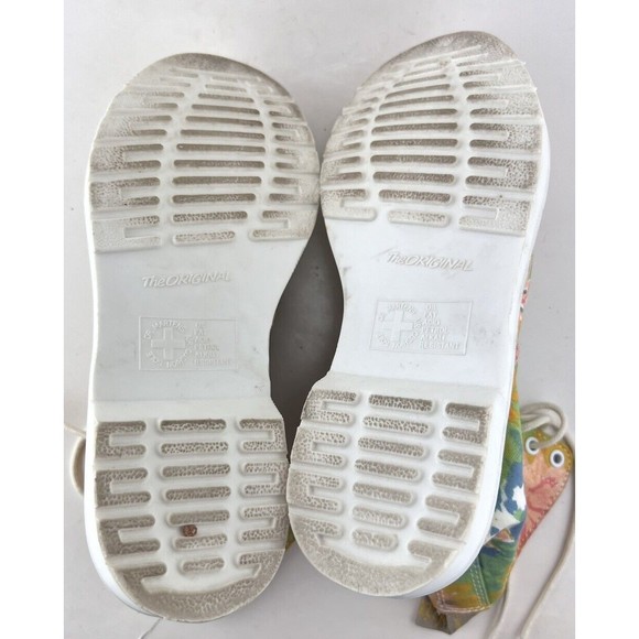 Dr. Martens V Page MTD Tie Dye Multicolor Ankle Boots Womens Size 7 AW004 - Picture 9 of 10